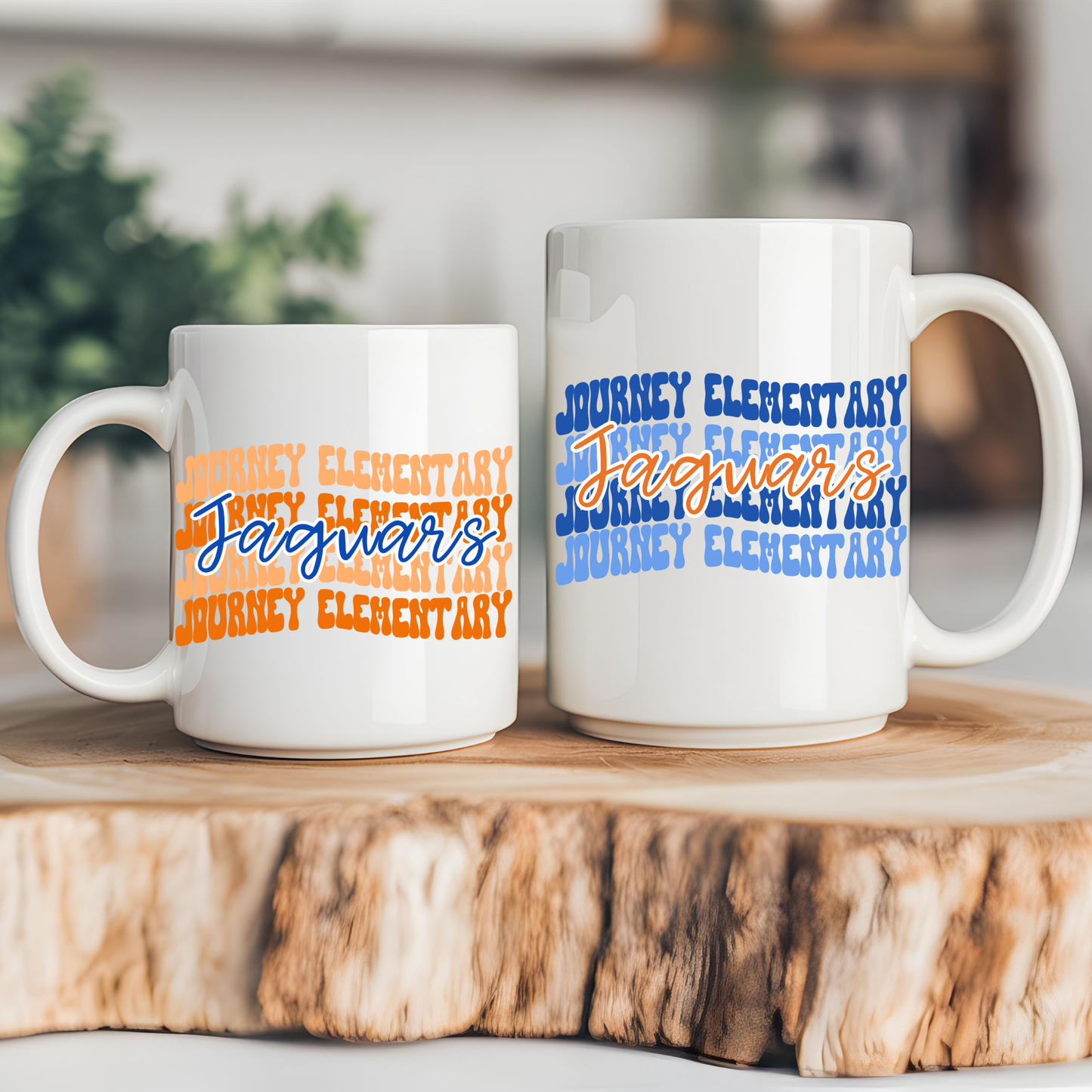 Journey Elementary Jaguars Wavy - Coffee Mug