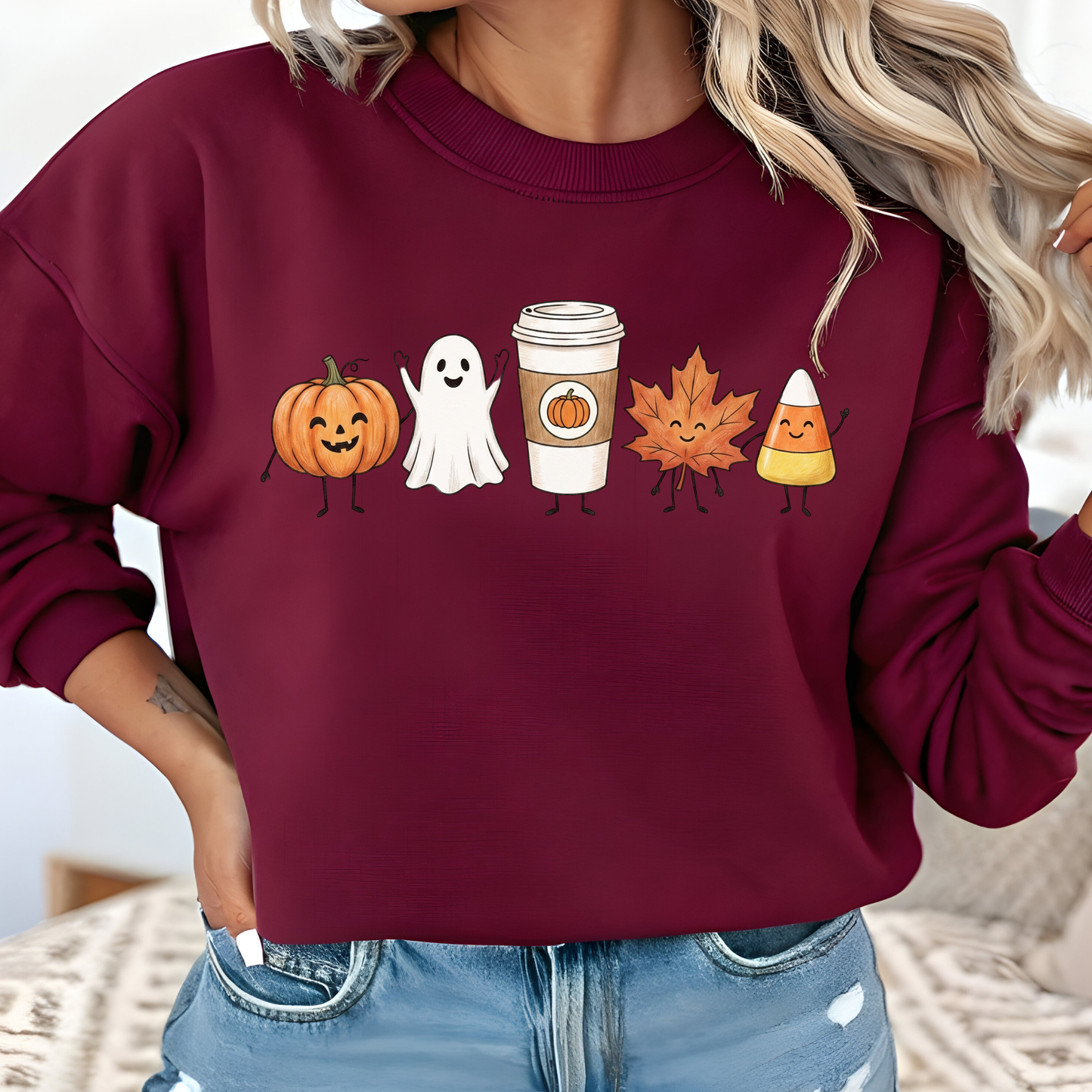 Fall Coffee Doodle - Sweatshirt