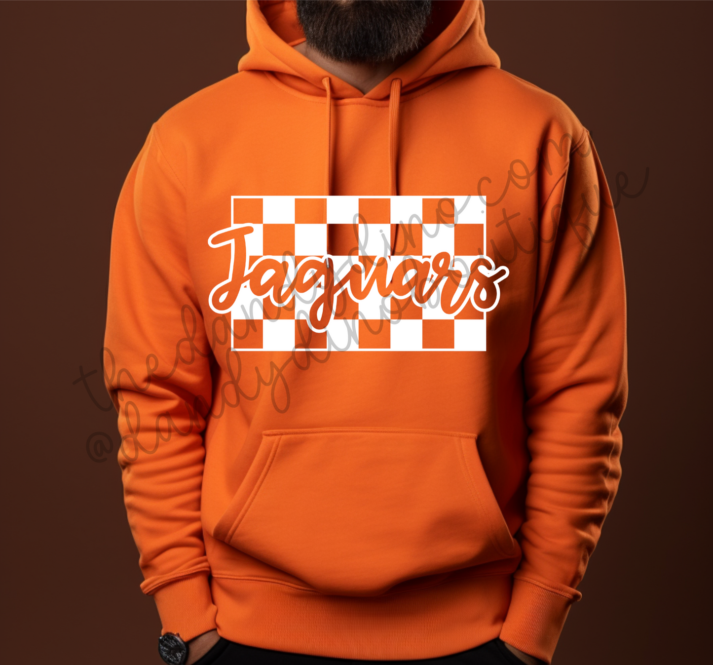 Jaguars Checkered Block - Hoodie