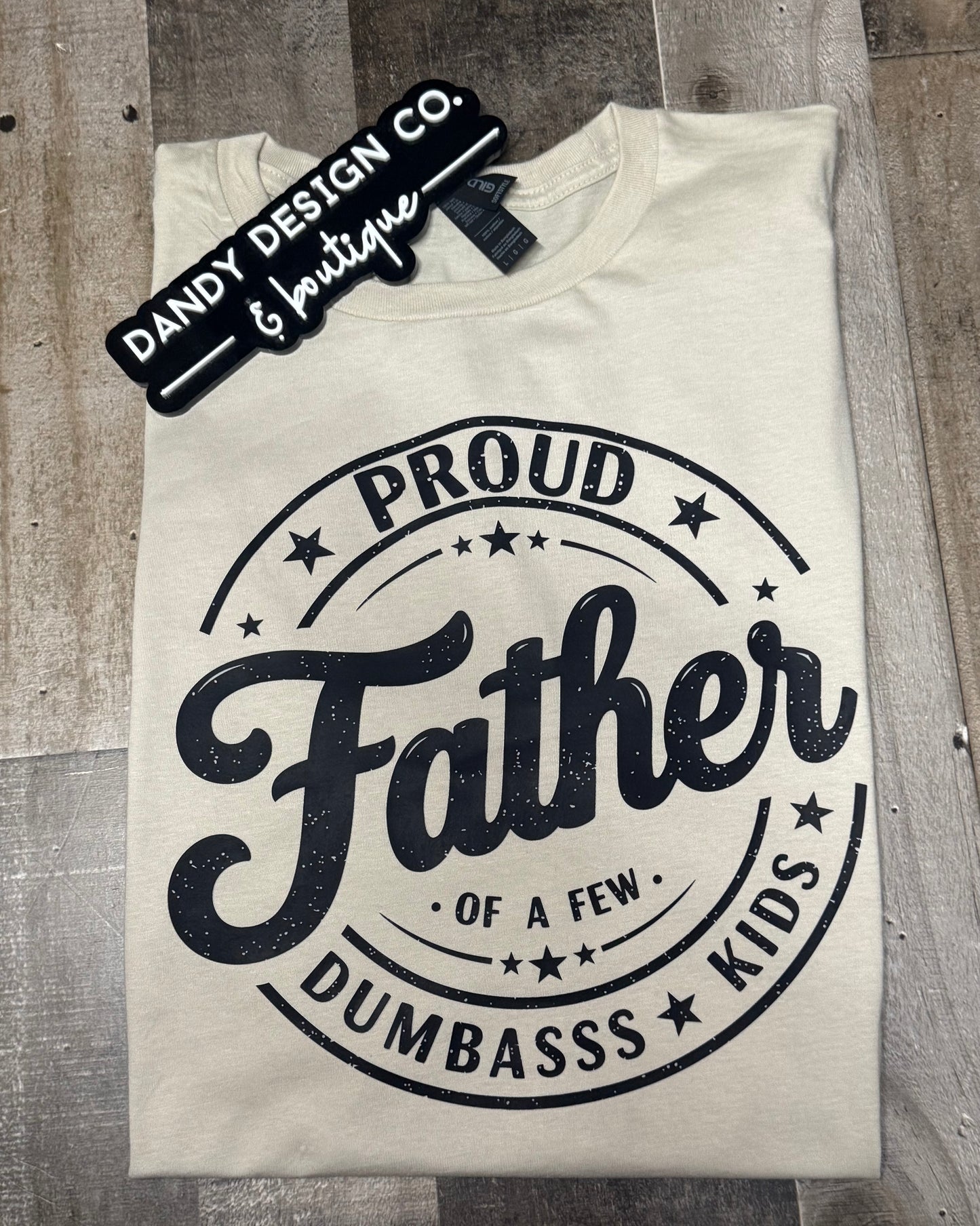 L Proud Father Short Sleeve