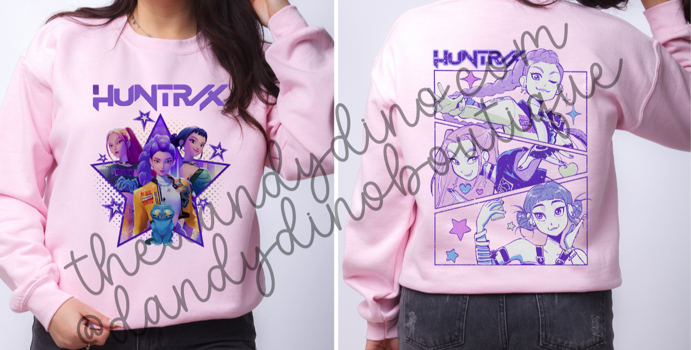 Huntrx Star/Stacked - Long Sleeve