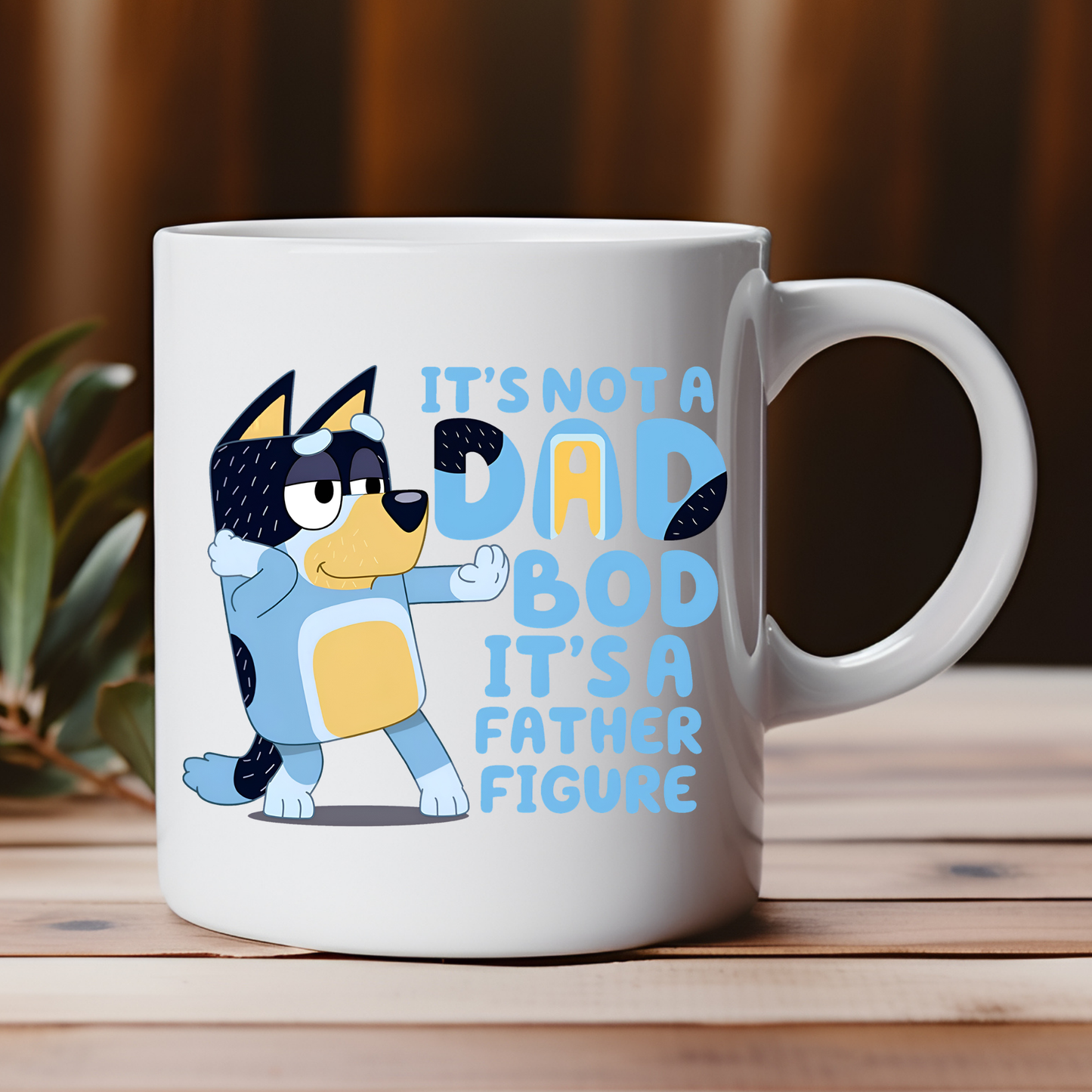 Dadbod Blue Dog Coffee Mug