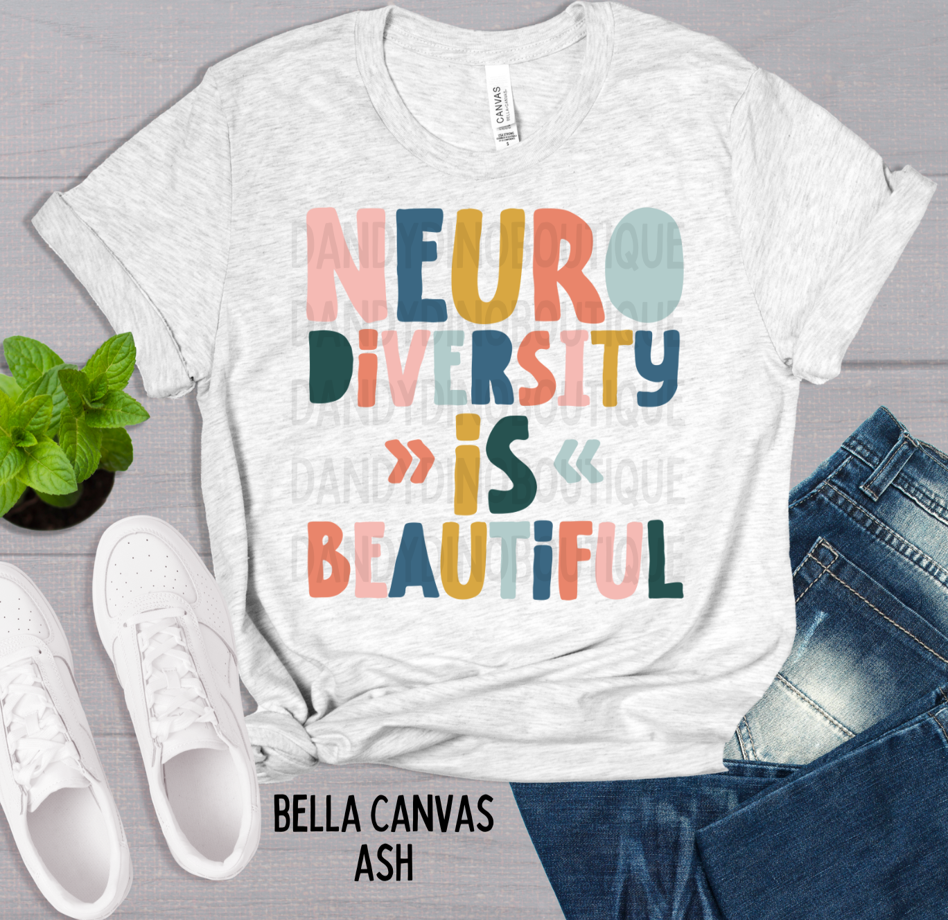 Neurodiversity Is Beautiful Short Sleeve T-Shirt