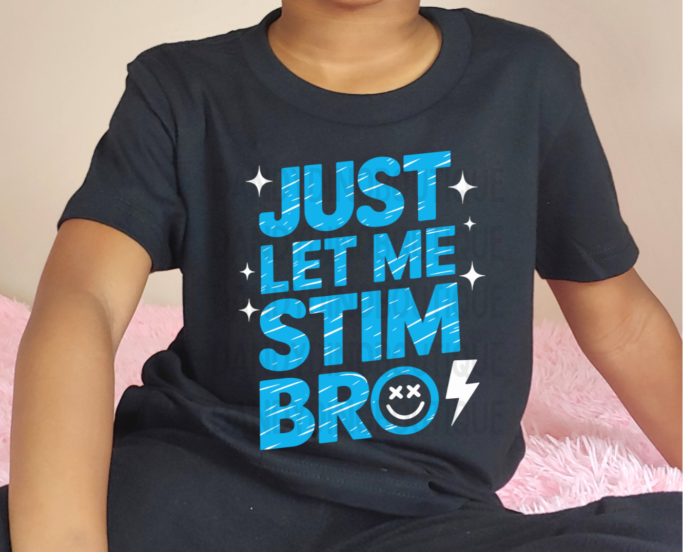 Just Let Me Stim Short Sleeve T-Shirt