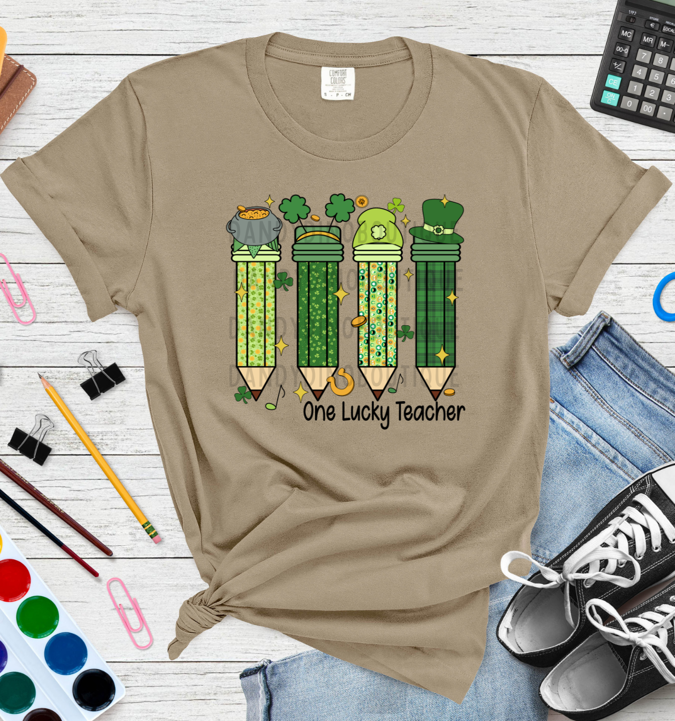 One Lucky Teacher St. Patrick's Short Sleeve