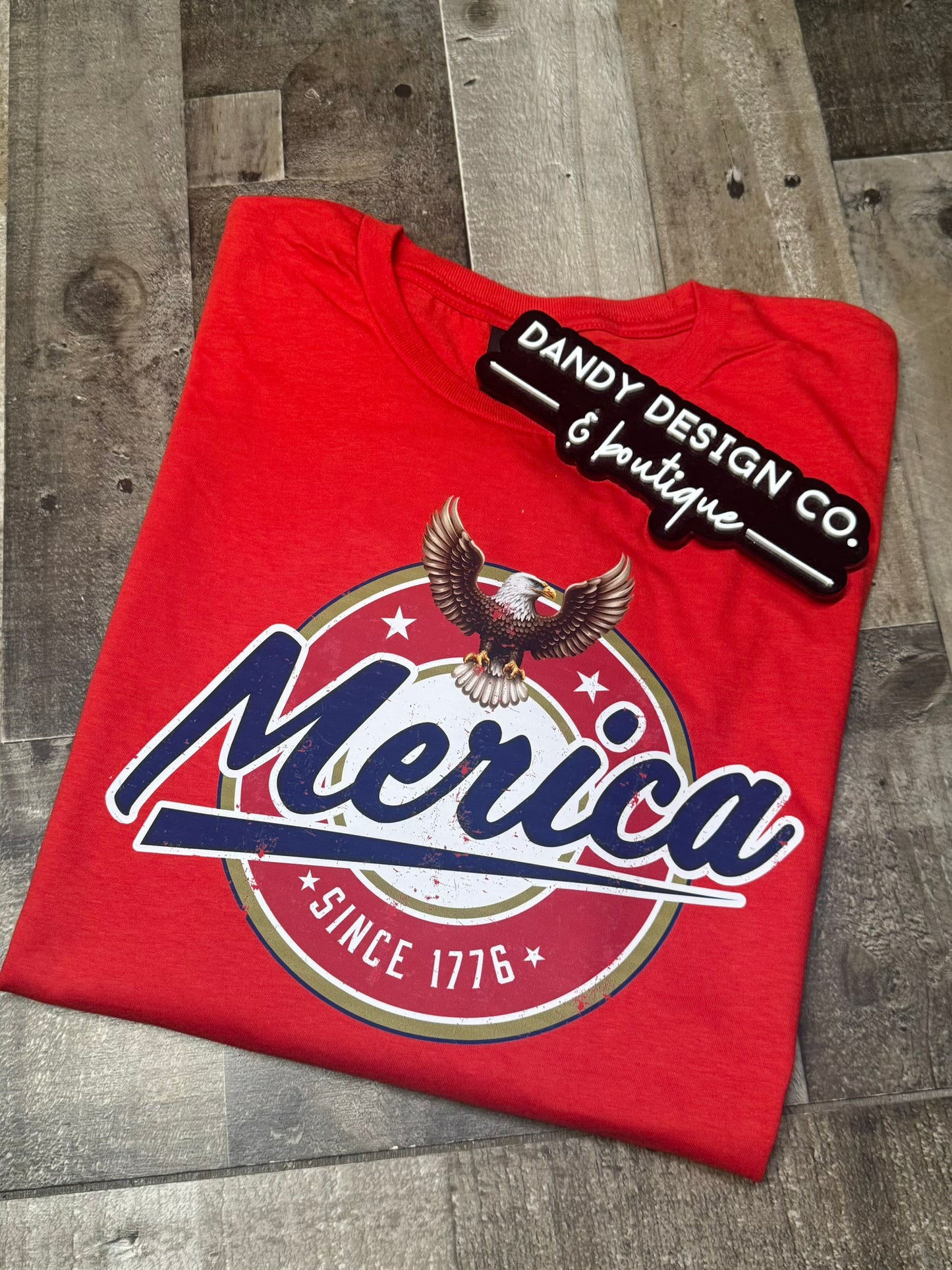 L Merica Short Sleeve