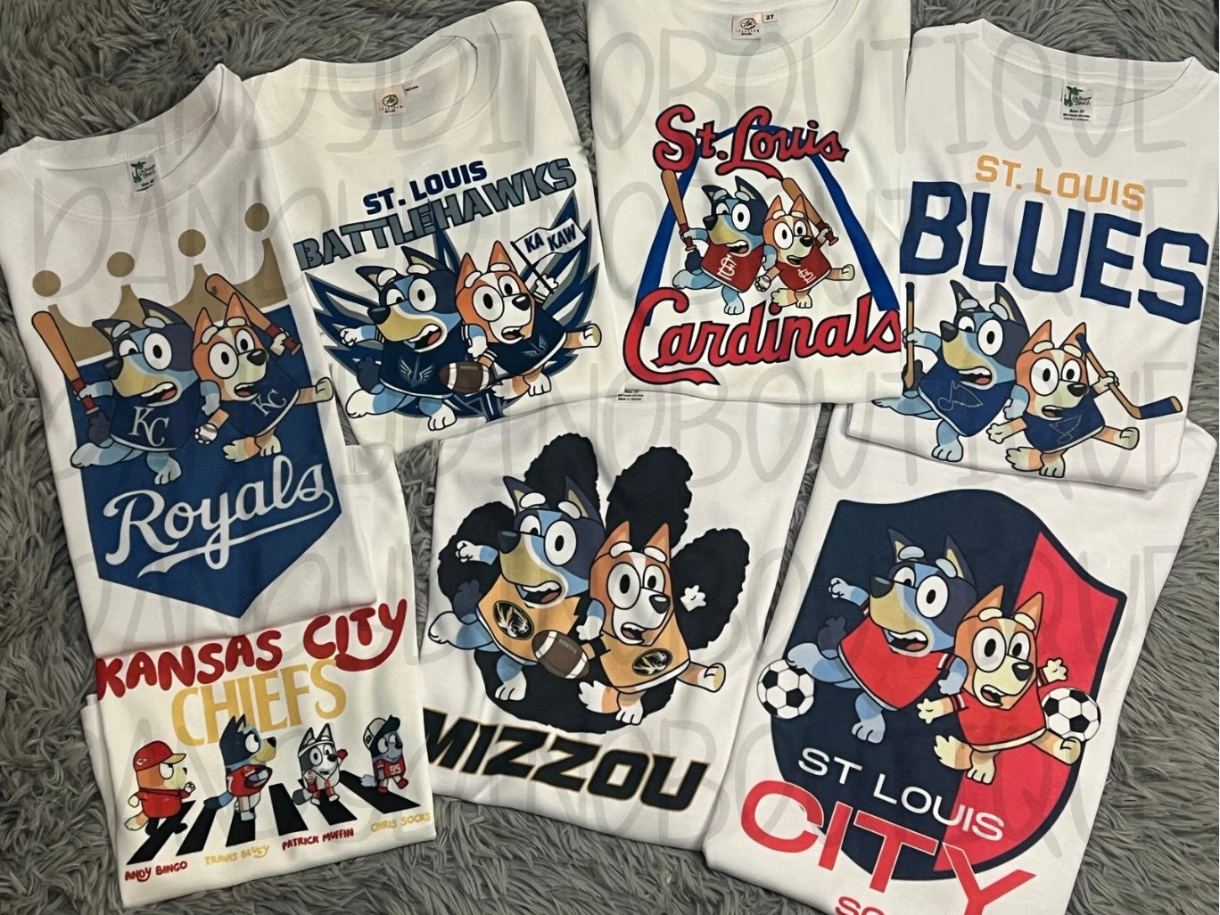Character Team Short Sleeves/Long Sleeves/Sweatshirt
