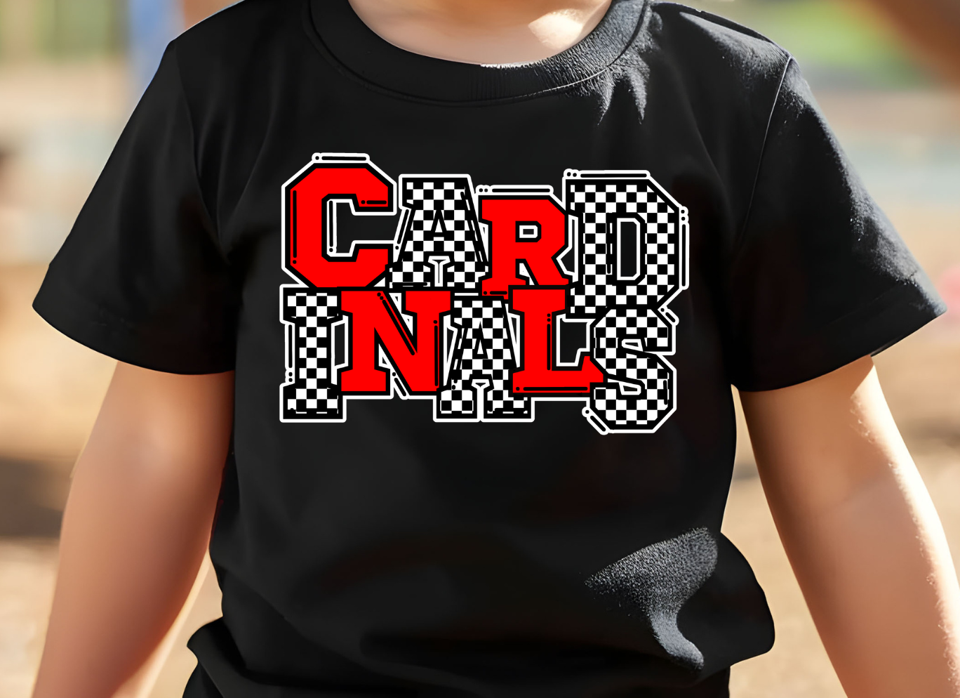 Cardinals Checkered Short Sleeve