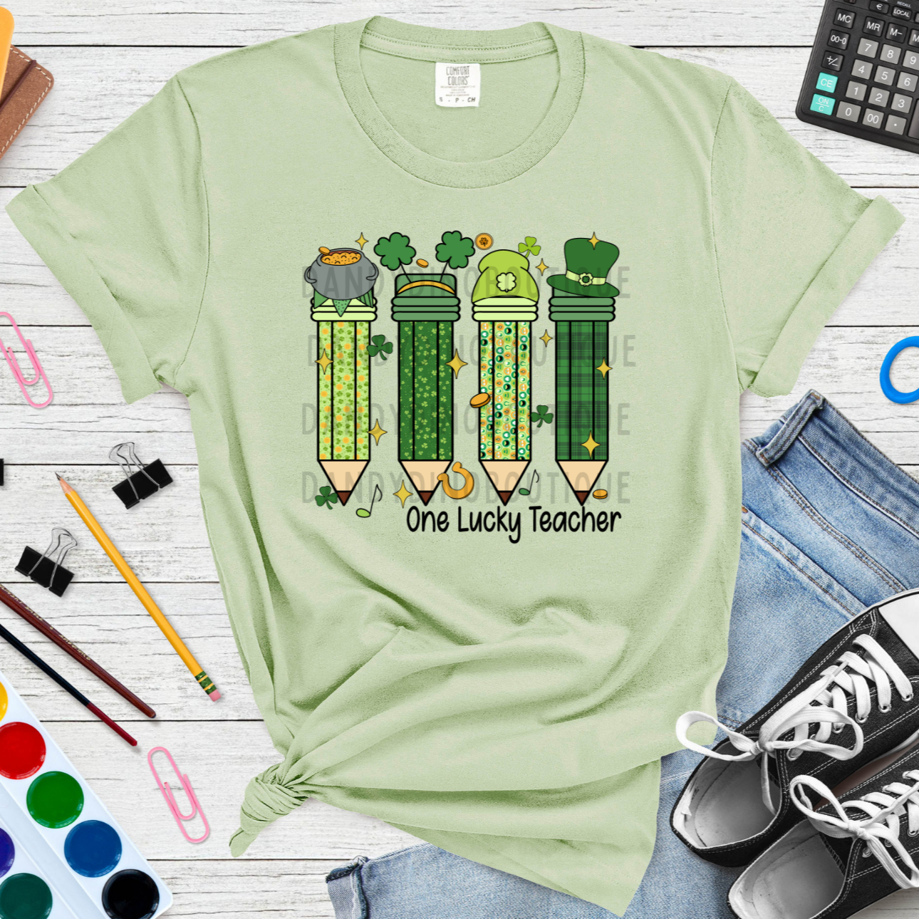 One Lucky Teacher St. Patrick's Short Sleeve