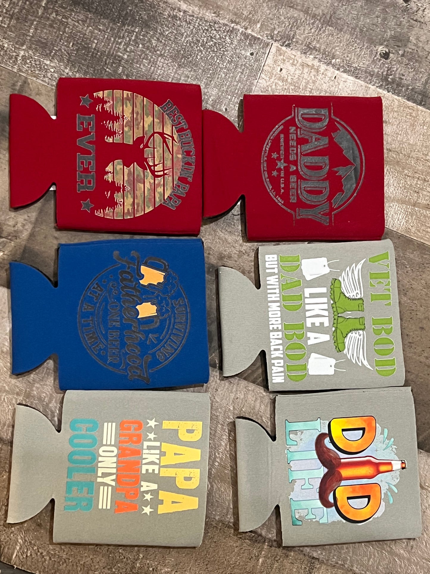 Dad/Papa Koozies