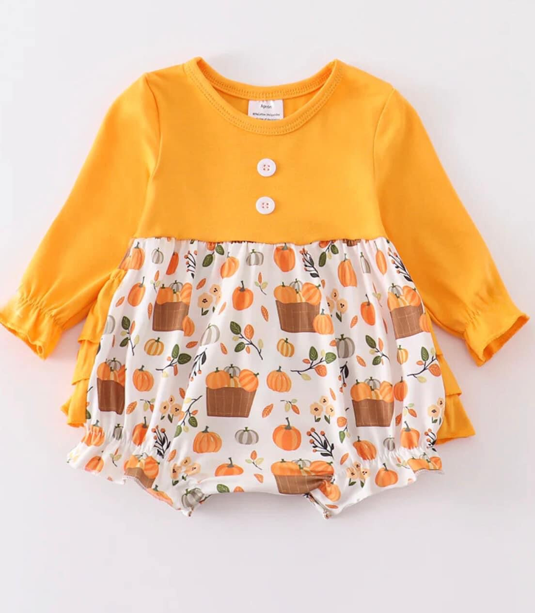 Fall Sister Set • Romper/Dress