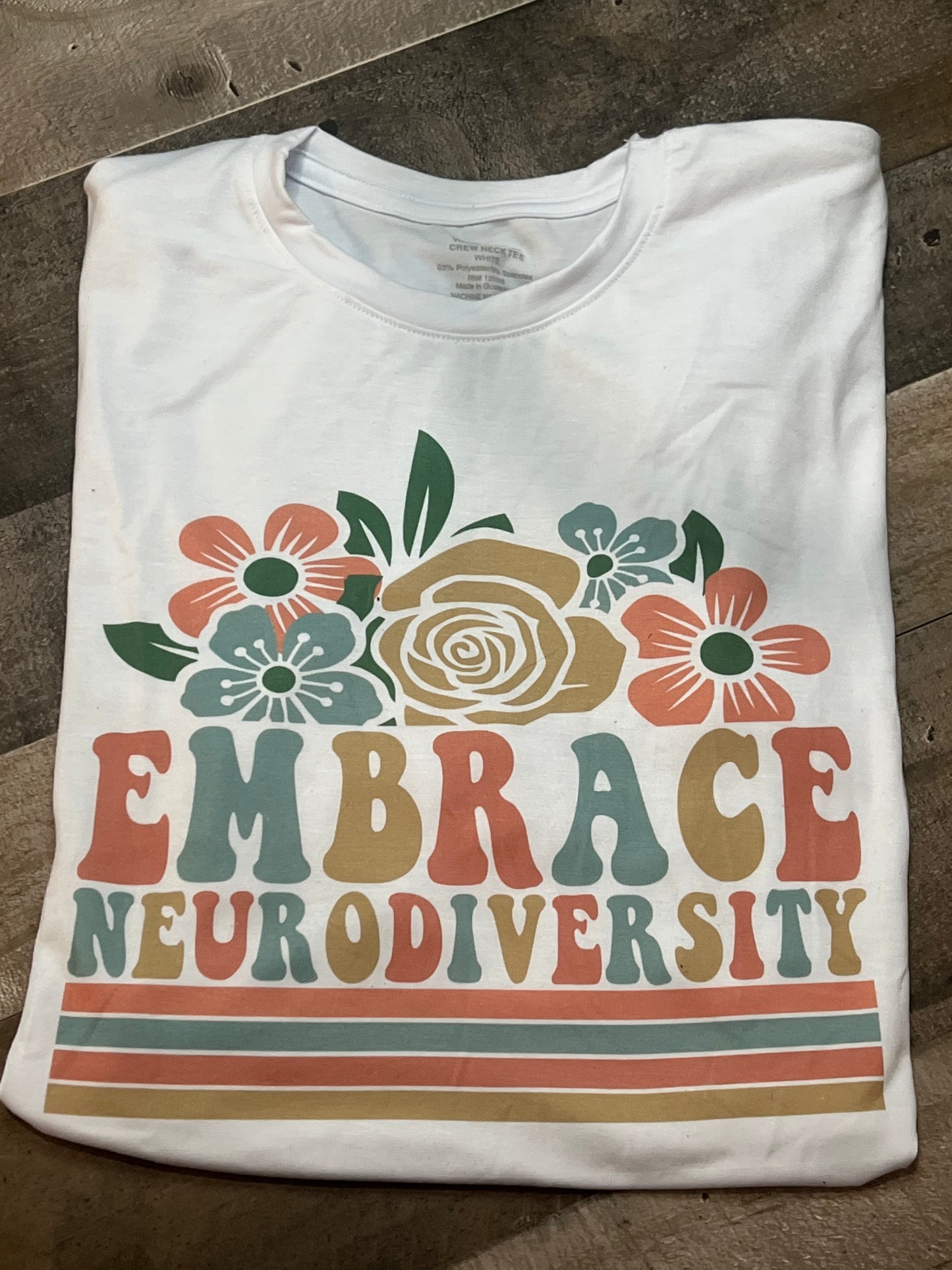 YL Embrace Neurodiversity Short Sleeve