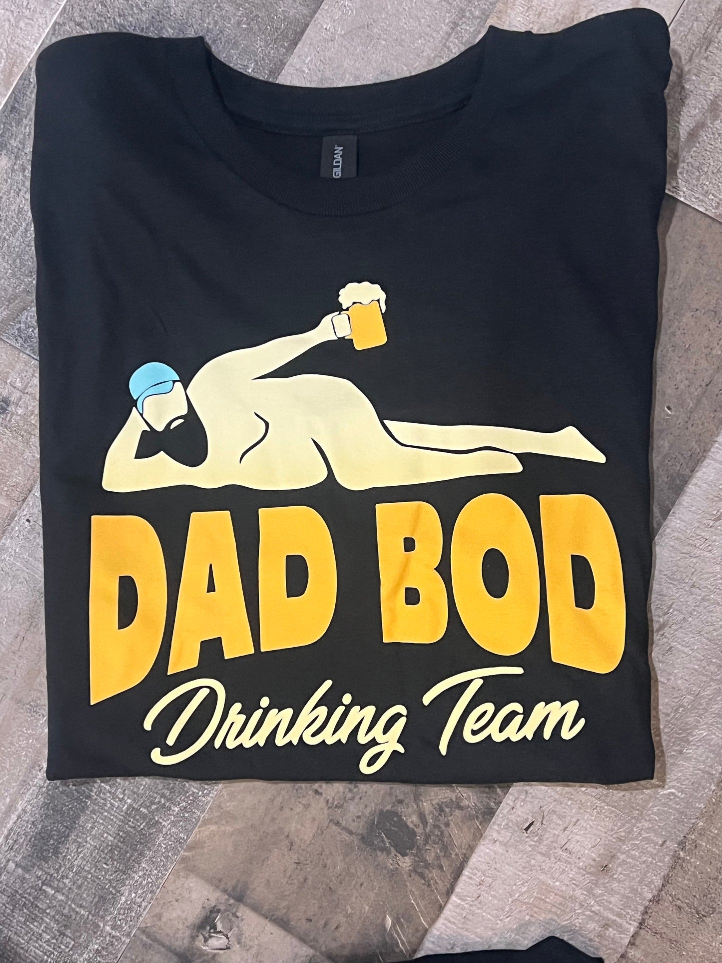 M - Dad Bod Drinking Team Short Sleeve