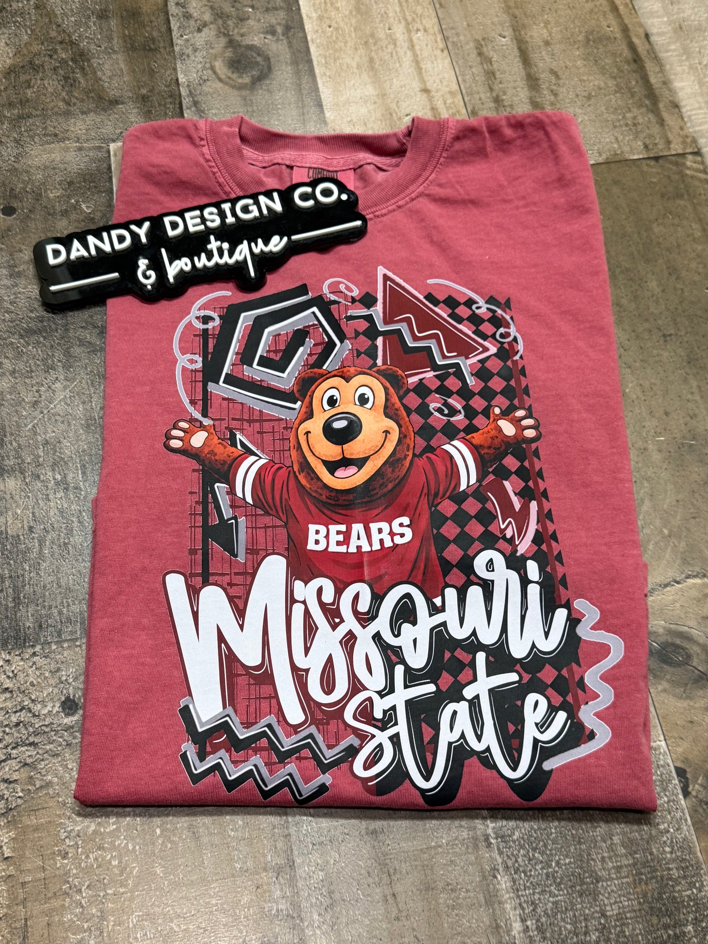 YL Missouri Bear Short Sleeve
