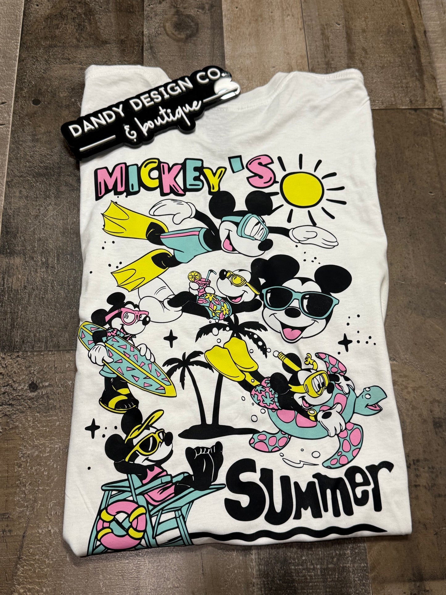 S Mouse Summer Short Sleeve