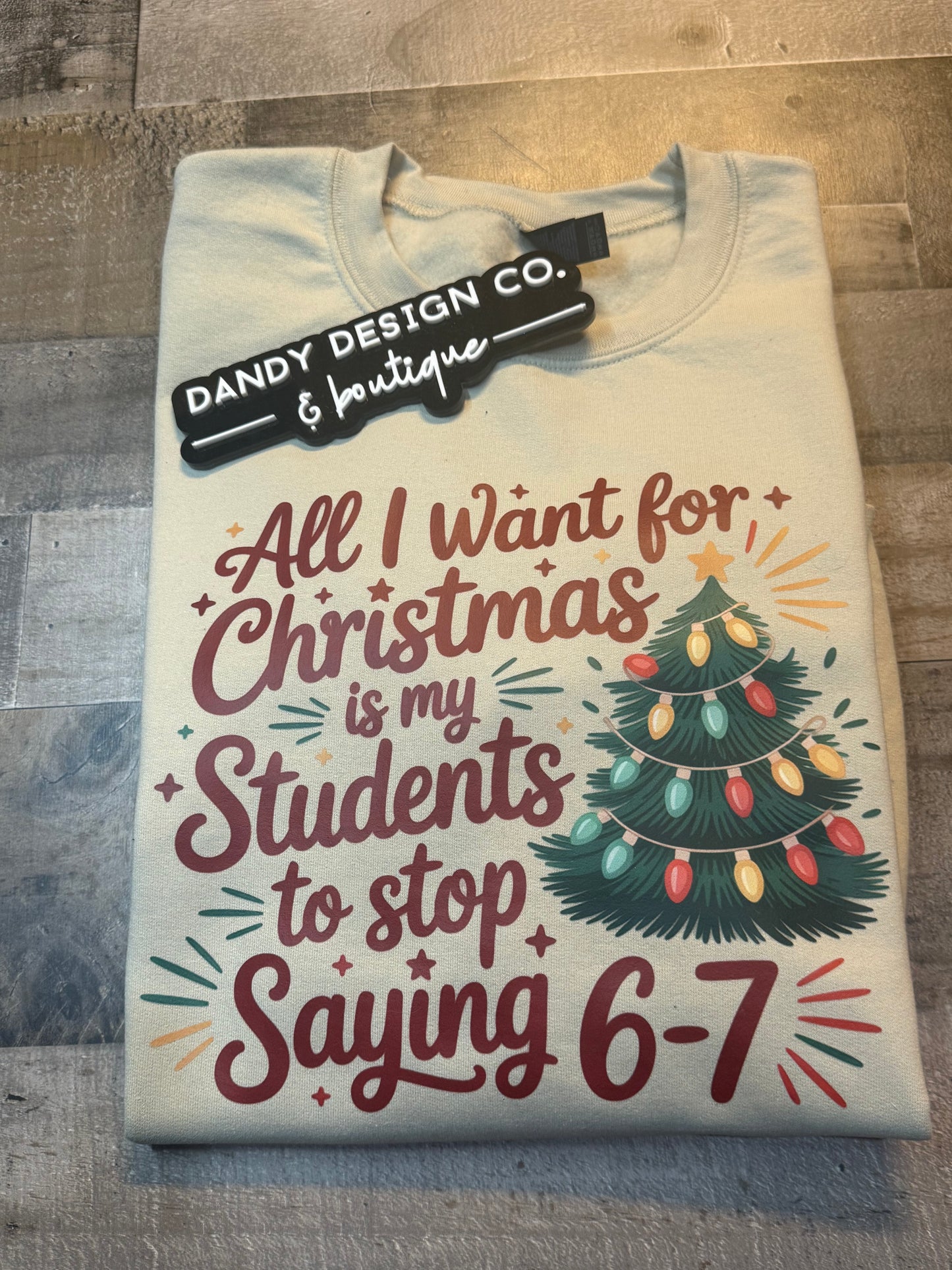 L Students Stop Saying 67 Sweatshirt