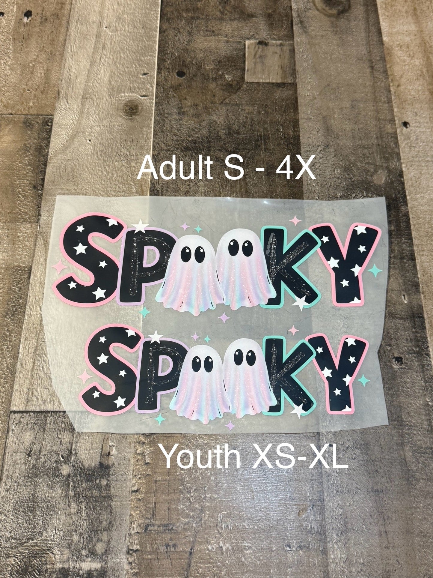 YOUTH/ADULT MYSTERY TEE - Spooky Glitter