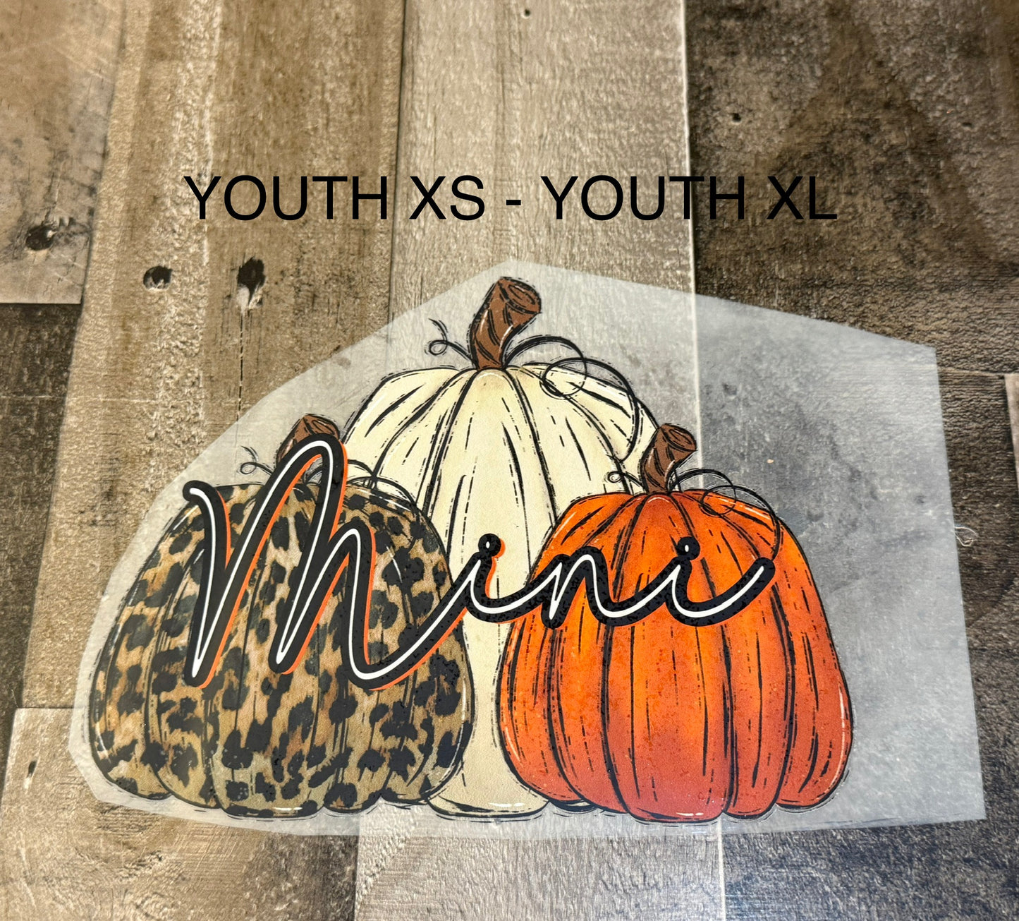 Mini Pumpkin Animal Print YXS-YXL