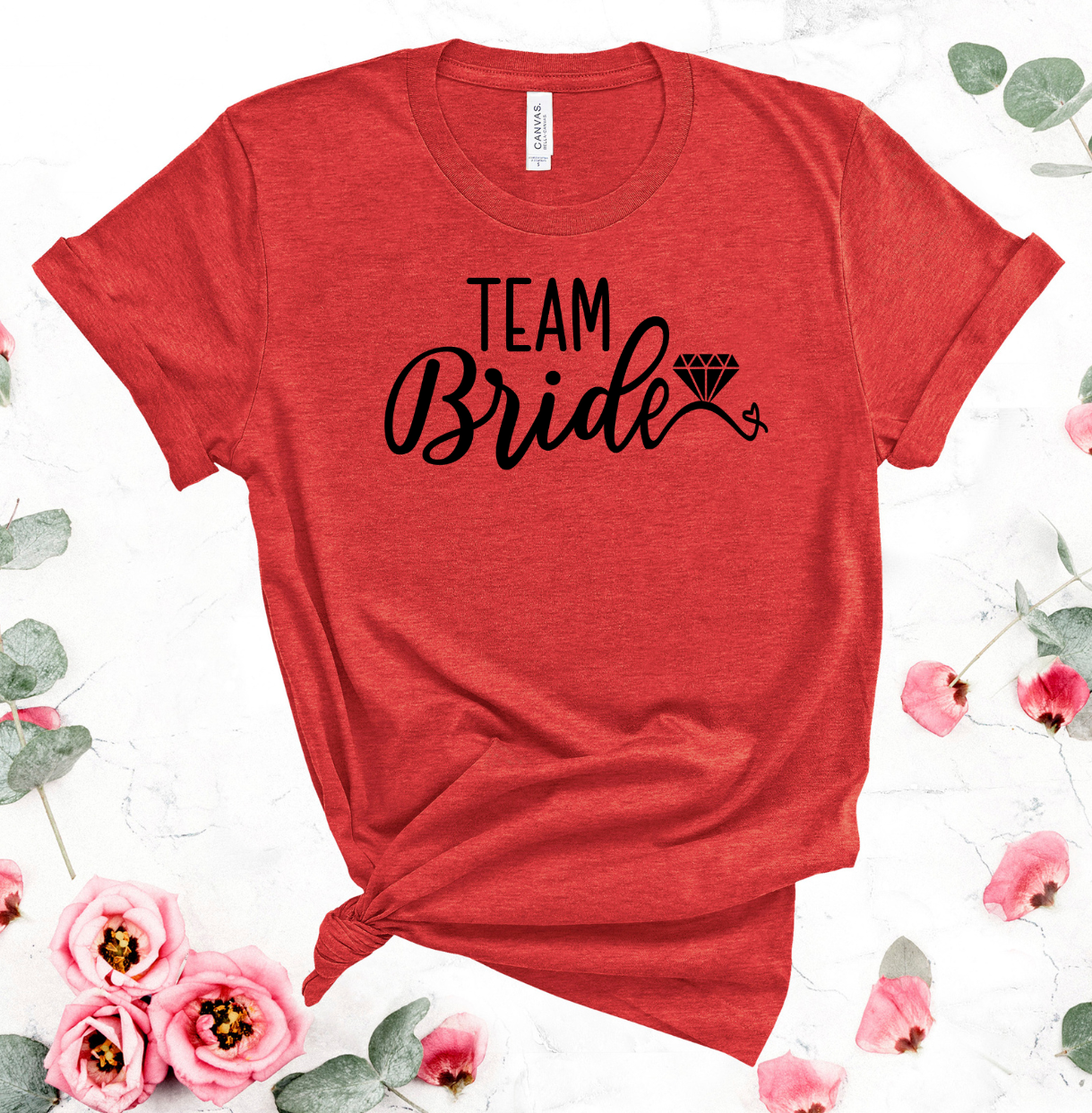 Bachelorette Bride To Be Team Bride Short Sleeve