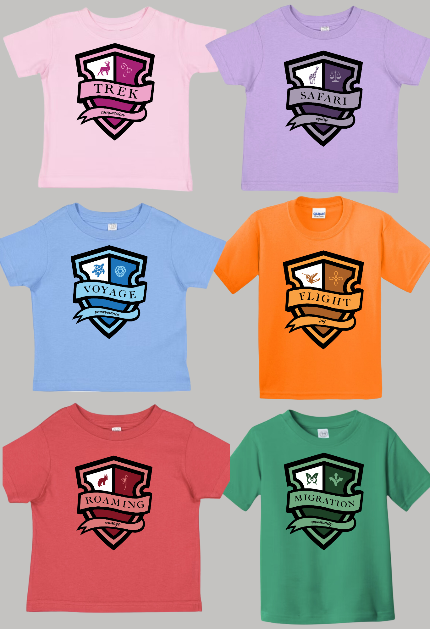JOURNEY ELEMENTARY - Crest Short Sleeve