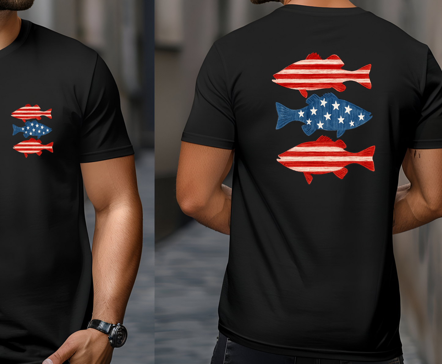 Flag Fish Short Sleeve