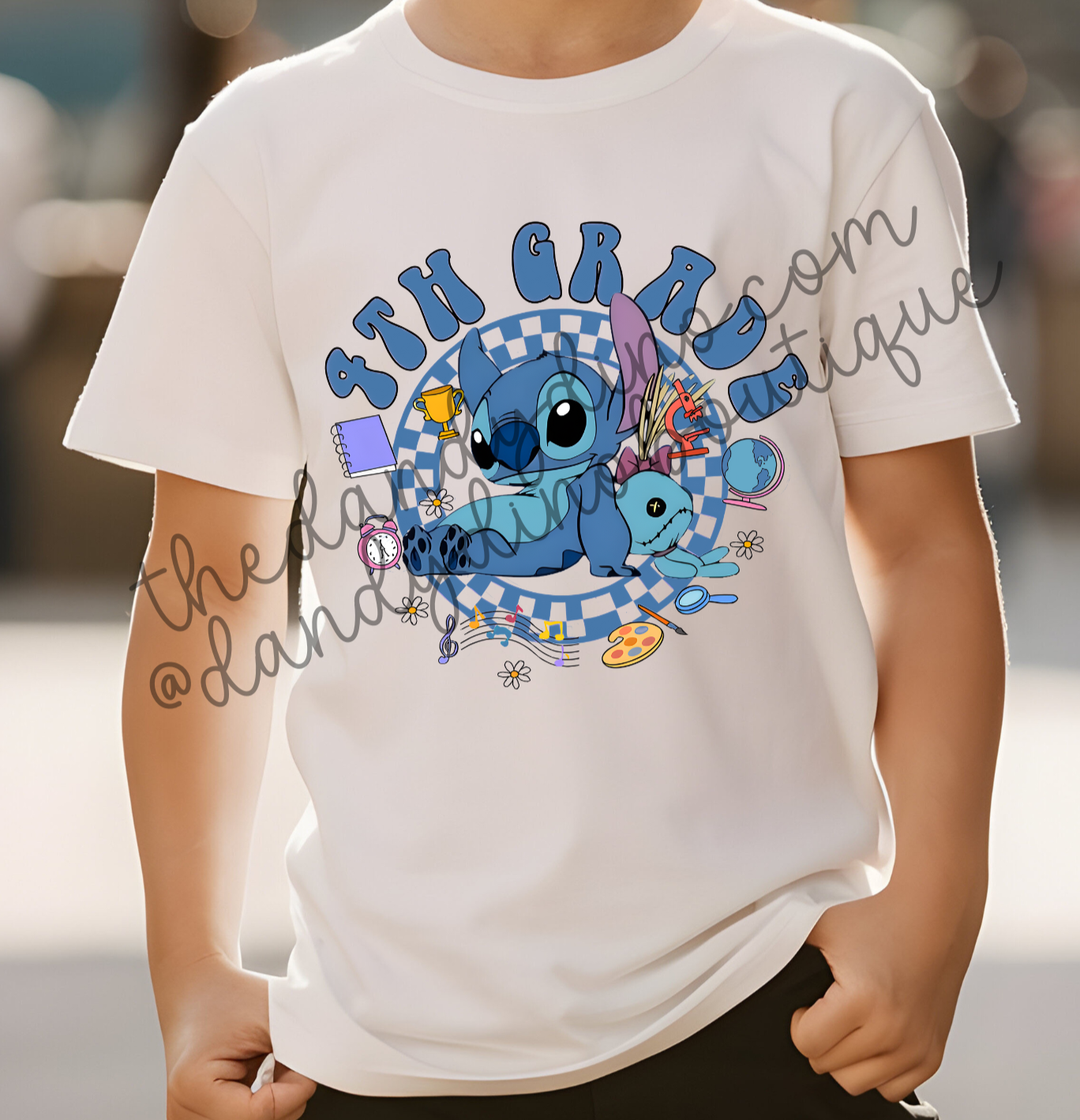 Blue Alien Grade Level Short Sleeve