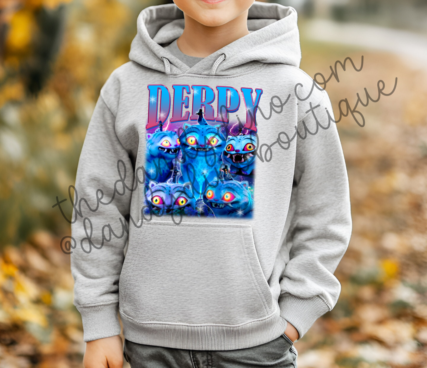 Blue Tiger Collage - Hoodie