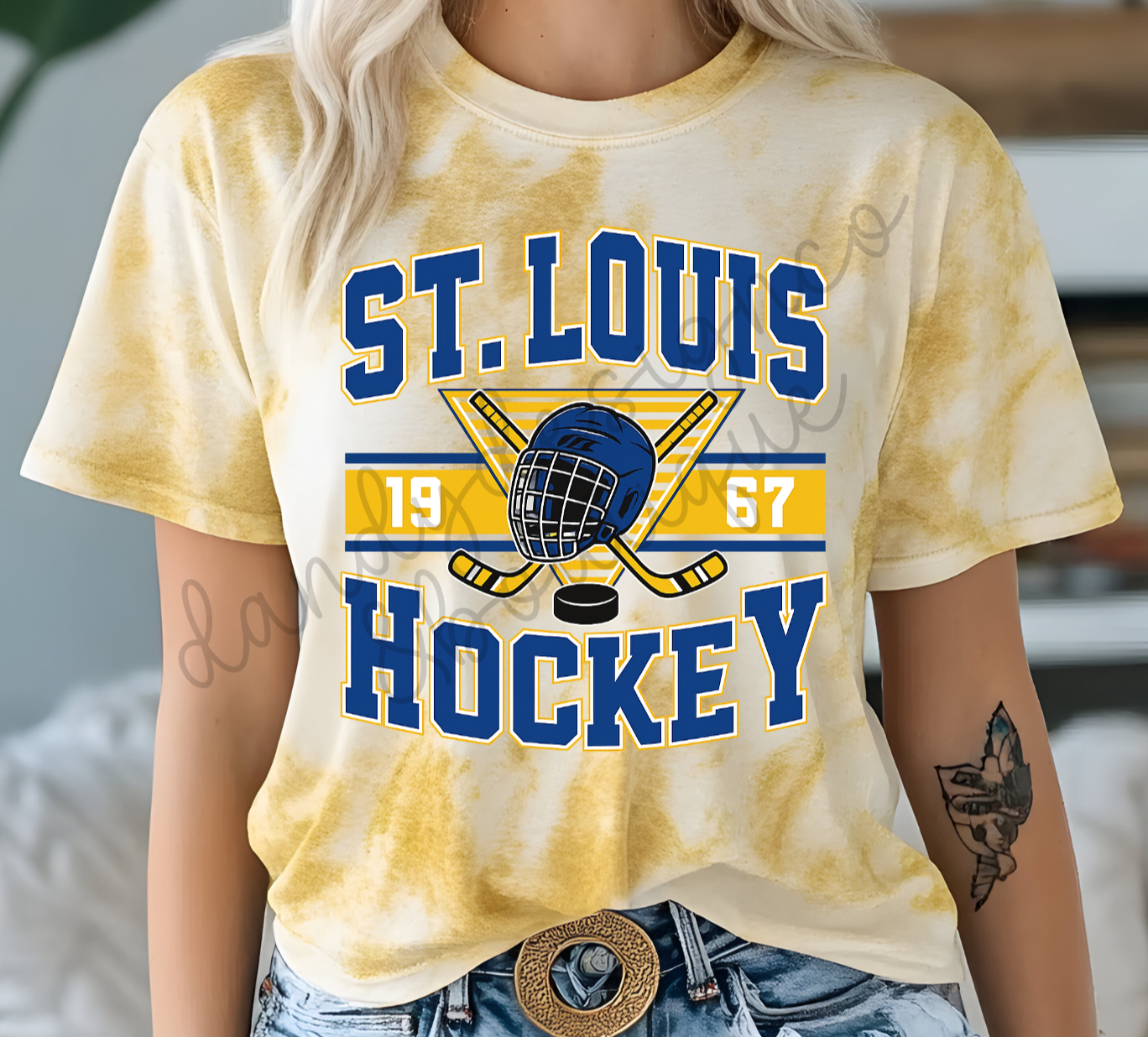 St Louis Hockey 1967 Short Sleeve