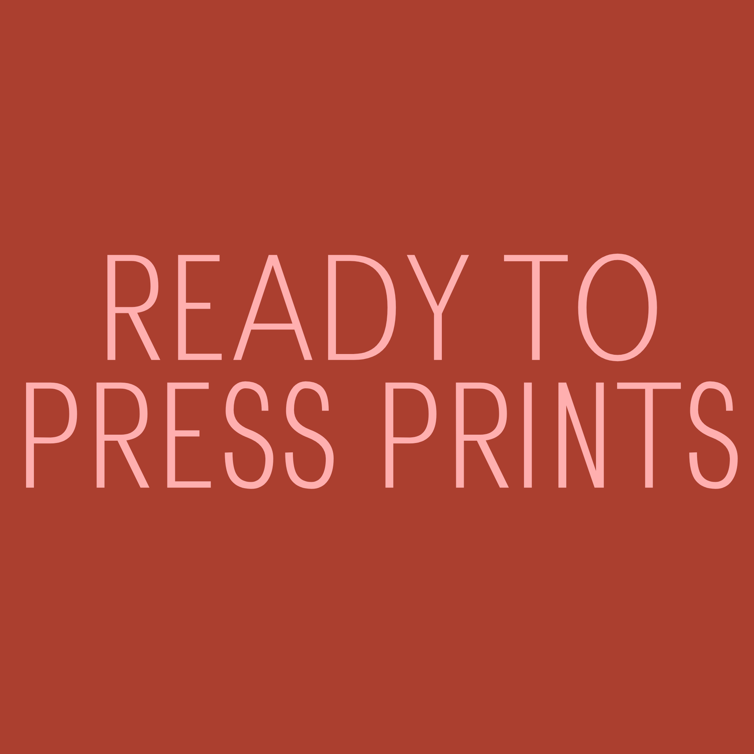 DTF/SUBLIMATION READY TO PRESS PRINTS