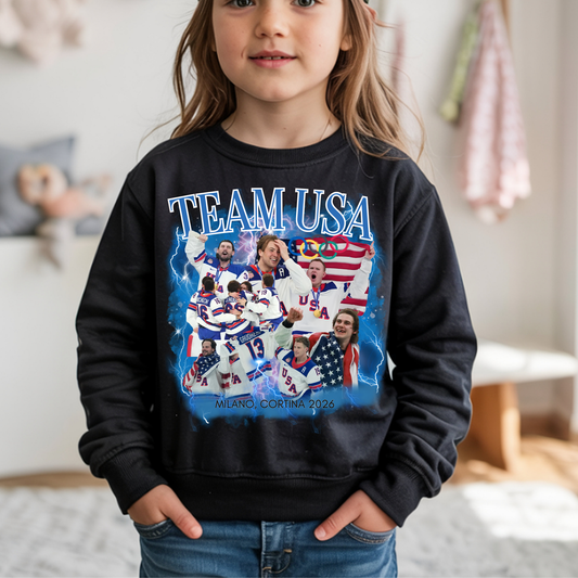 USA Hockey Collage - Sweatshirt