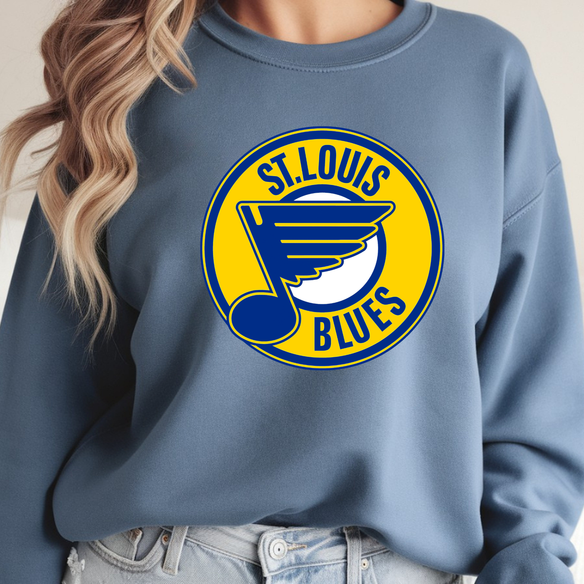 Blues Round - Sweatshirt