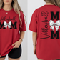 Volleyball Mom Bow - Short Sleeve
