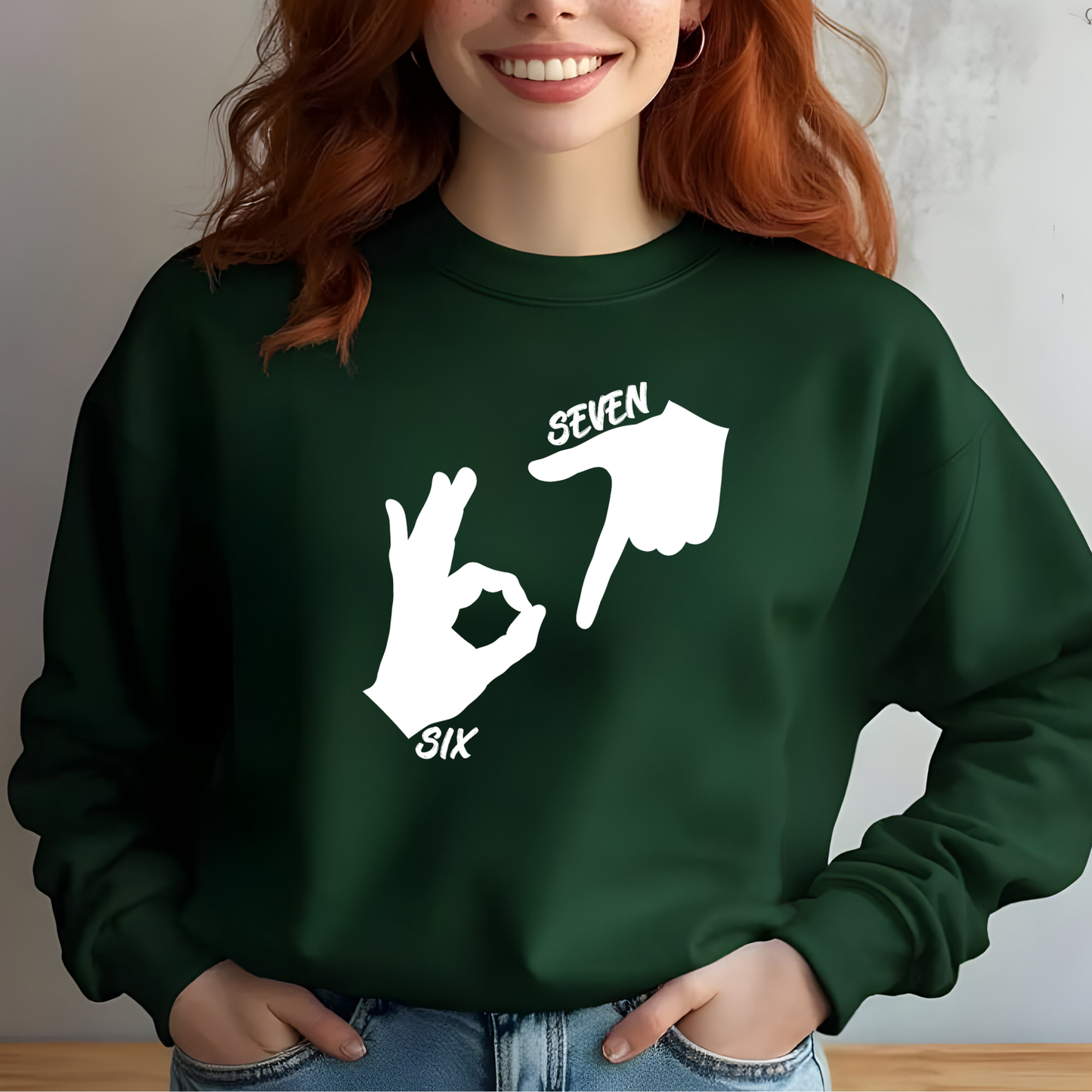 67 Hand Sign - Sweatshirt