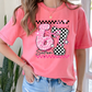 67 Checkered Bow - Short Sleeve