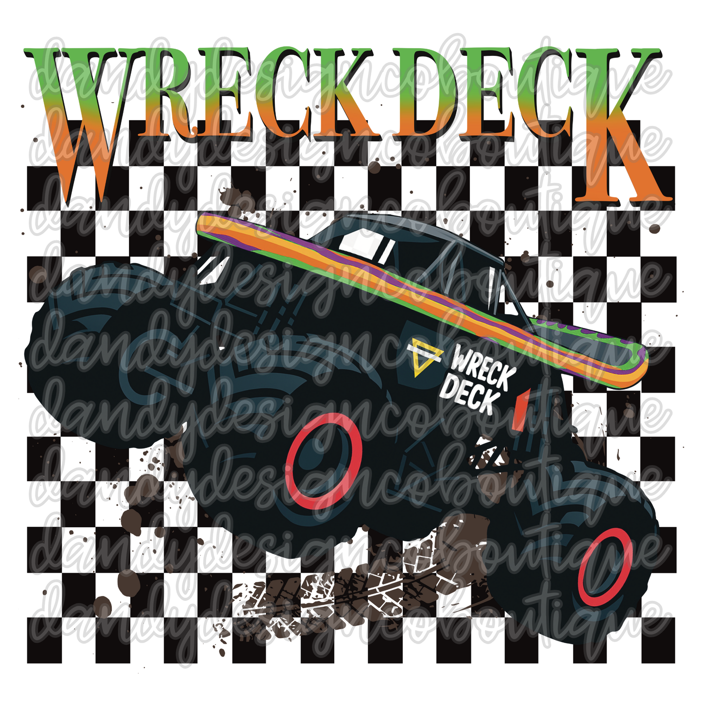 Checkered MJ Retro (ALL TRUCKS) - Sweatshirt