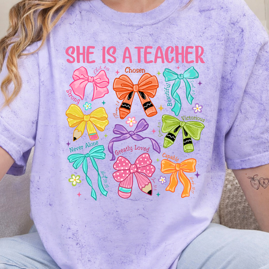 She Is A Teacher - Short Sleeve