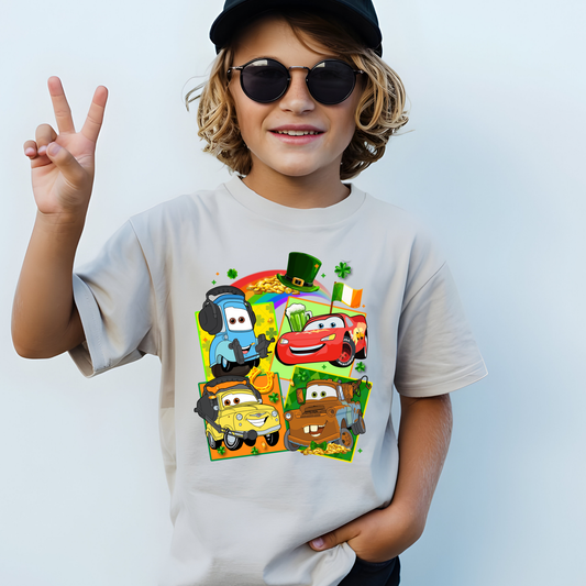 St. Patrick's Cars - Short Sleeve