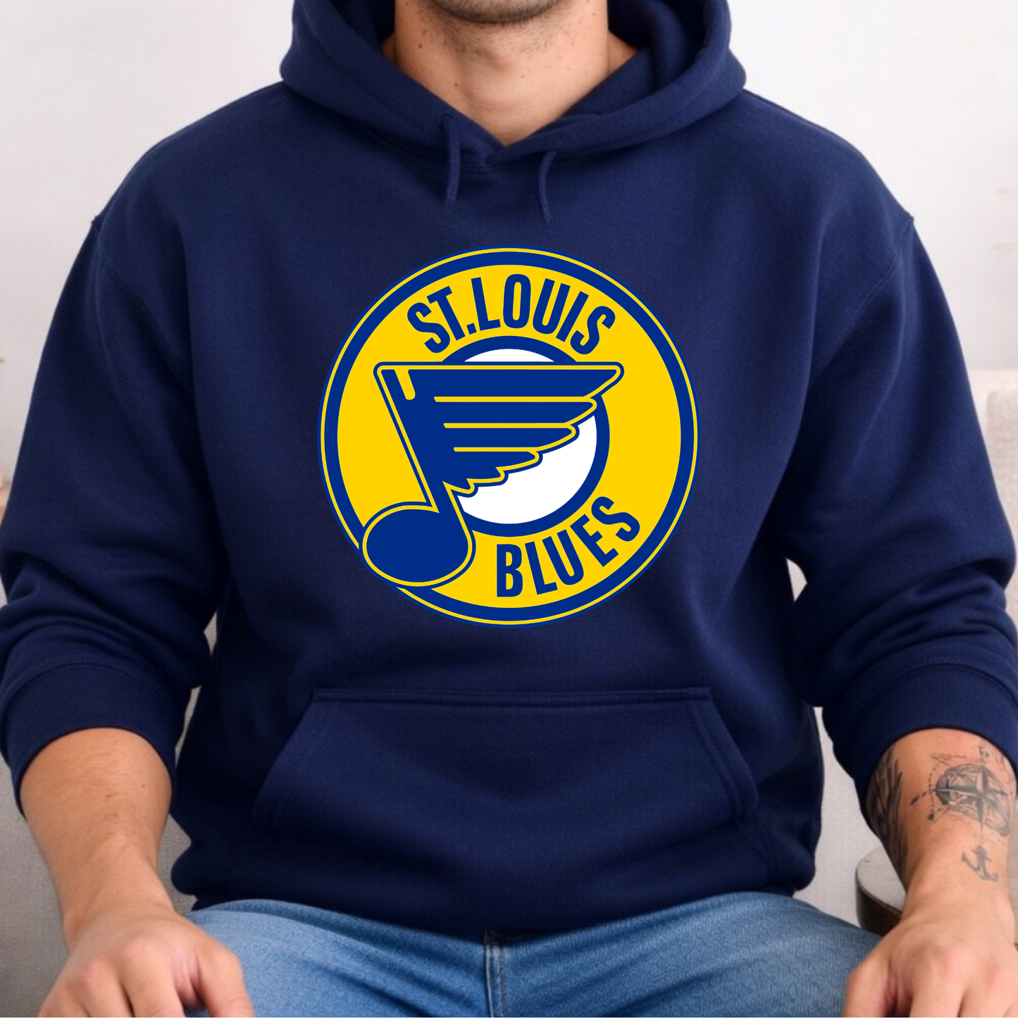 Blues Round - Hoodie