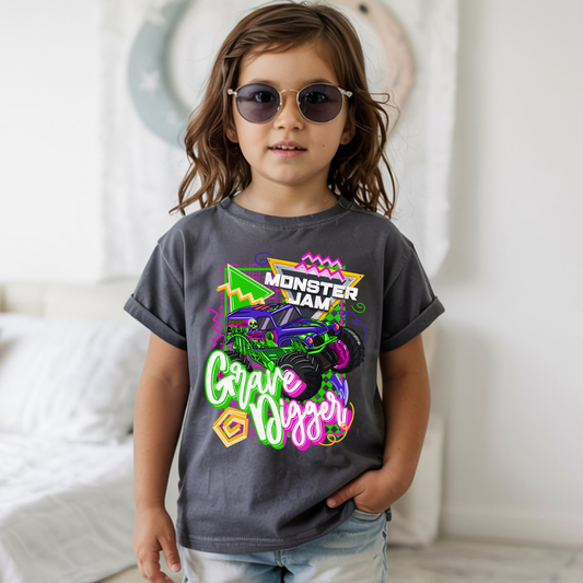 Vibrant Retro MJ Trucks (ALL TRUCKS) - Short Sleeve