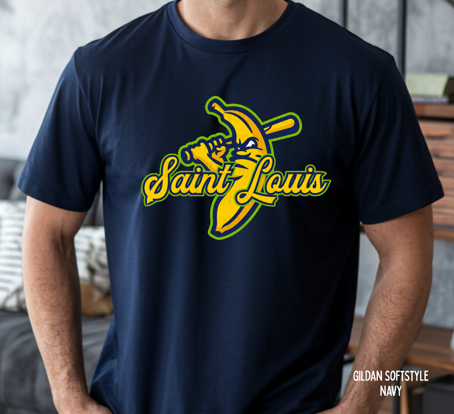 Saint Louis Banana Baseball - Short Sleeve