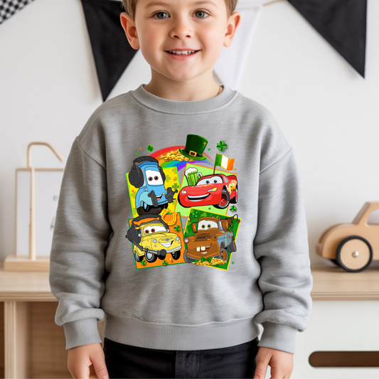 St. Patrick's Cars - Sweatshirt