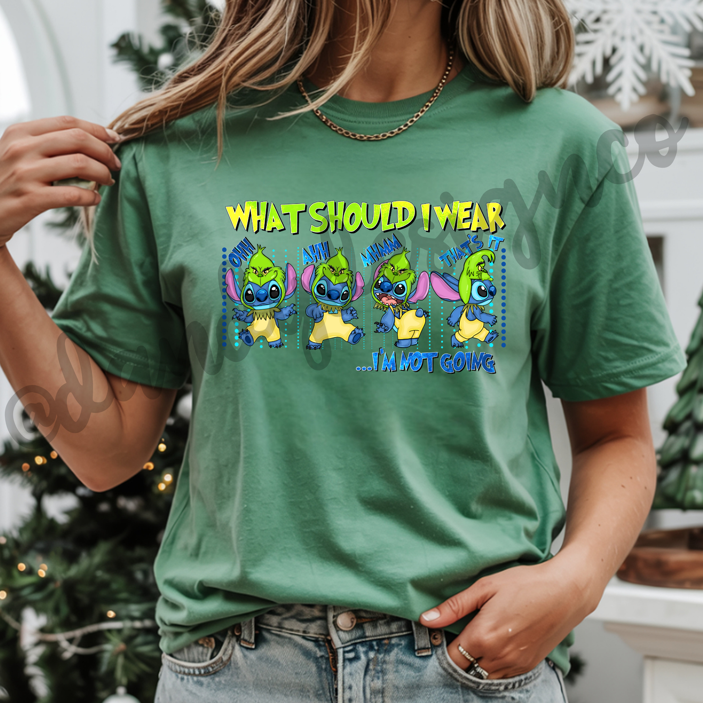 Blue Alien Green Guy - Short Sleeve