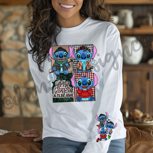 Filthy Blue Animal - Long Sleeve