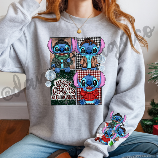 Filthy Blue Alien - Sweatshirt