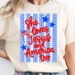 Loves Jesus & America Too - Short Sleeve