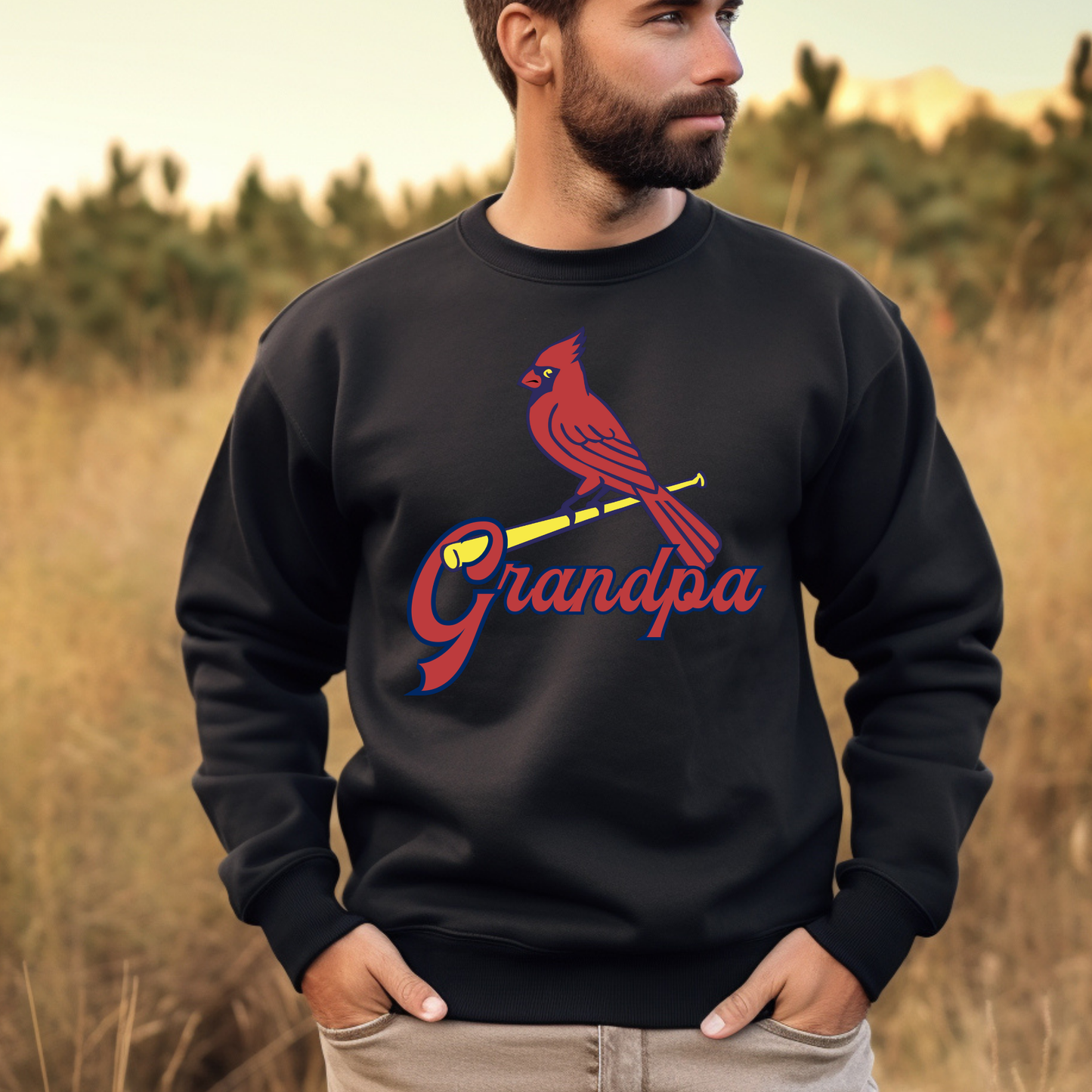 St. Louis Baseball Name - Sweatshirt