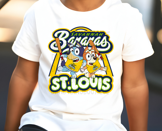BLY St. Louis Banana Short Sleeve