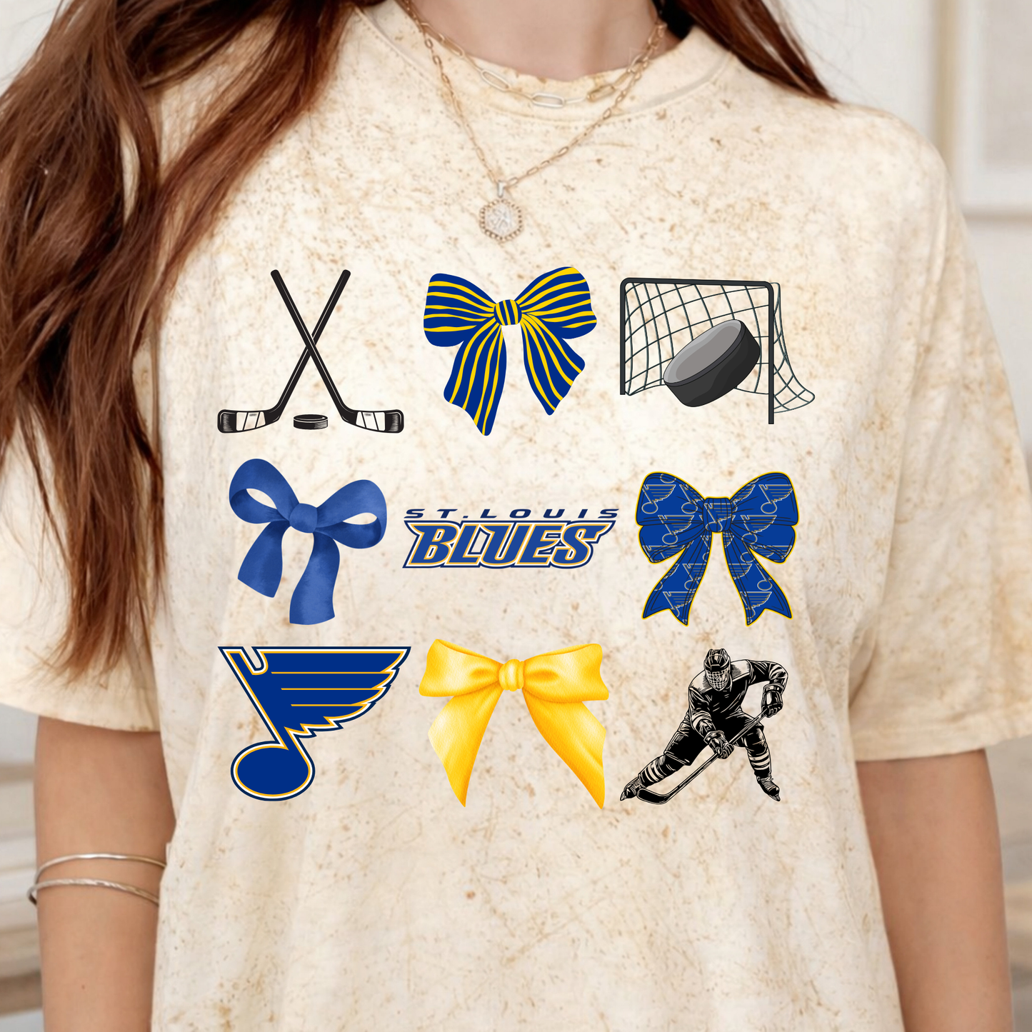 Blues Coquette - Short Sleeve