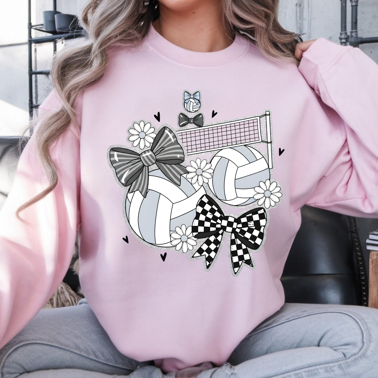 Volleyball Collage - Sweatshirt