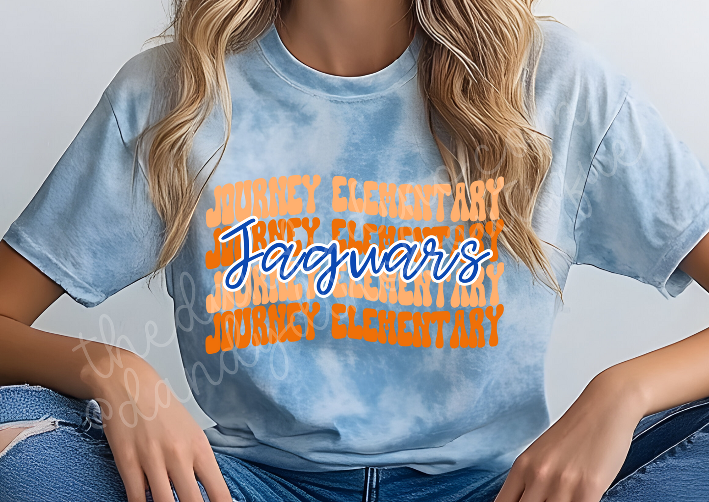 Journey Elementary Jaguars Wavy - Short Sleeve